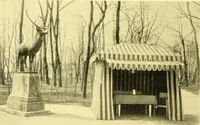 An illustration from Rheinauer Gartenmobel : Spalierwerke, Holzarbeiten fur Parkanlagen, Veranden und Wintergarten, Gartenlauben, Gartenhauser ... (1912)