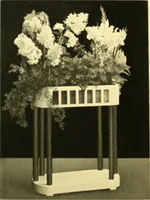 An illustration from Rheinauer Gartenmobel : Spalierwerke, Holzarbeiten fur Parkanlagen, Veranden und Wintergarten, Gartenlauben, Gartenhauser ... (1912)