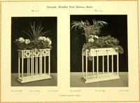 Picture 129 of 173 from Rheinauer Gartenmobel : Spalierwerke, Holzarbeiten fur Parkanlagen, Veranden und Wintergarten, Gartenlauben, Gartenhauser ... (1912), leaf 87