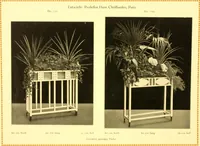 Picture 132 of 173 from Rheinauer Gartenmobel : Spalierwerke, Holzarbeiten fur Parkanlagen, Veranden und Wintergarten, Gartenlauben, Gartenhauser ... (1912), leaf 90