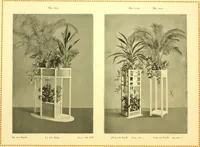 An illustration from Rheinauer Gartenmobel : Spalierwerke, Holzarbeiten fur Parkanlagen, Veranden und Wintergarten, Gartenlauben, Gartenhauser ... (1912)