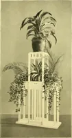 An illustration from Rheinauer Gartenmobel : Spalierwerke, Holzarbeiten fur Parkanlagen, Veranden und Wintergarten, Gartenlauben, Gartenhauser ... (1912)
