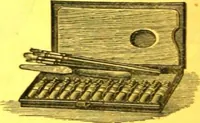 An illustration from Rules of perspective explained, illustrated, and adapted to practical use / by M.M. Runciman ; with letter of approval from Professor John Ruskin (1884)