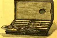An illustration from Rules of perspective explained, illustrated, and adapted to practical use / by M.M. Runciman ; with letter of approval from Professor John Ruskin (1884)