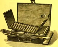 An illustration from Rules of perspective explained, illustrated, and adapted to practical use / by M.M. Runciman ; with letter of approval from Professor John Ruskin (1884)
