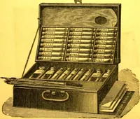 An illustration from Rules of perspective explained, illustrated, and adapted to practical use / by M.M. Runciman ; with letter of approval from Professor John Ruskin (1884)
