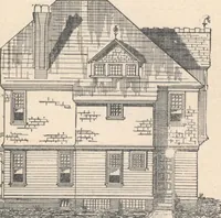 An illustration from Cottage houses for village and country homes (1899)