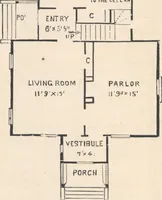 An illustration from Cottage houses for village and country homes (1899)