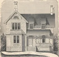 An illustration from Cottage houses for village and country homes (1899)