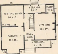 An illustration from Cottage houses for village and country homes (1899)