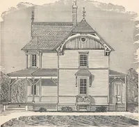 An illustration from Cottage houses for village and country homes (1899)