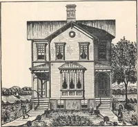 An illustration from Cottage houses for village and country homes (1899)