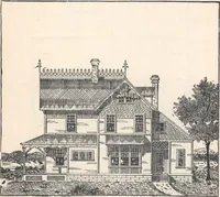 An illustration from Cottage houses for village and country homes (1899)