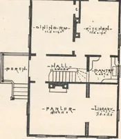 An illustration from Cottage houses for village and country homes (1899)