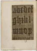 An illustration from Livre nouveau, dict patrons de lingerie, cest assavoir a deux endroitz, a poi[n]t croise, point couche et point picque... comprenant lart de broderie et tissoterie (1545)