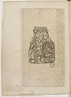 An illustration from Livre nouveau, dict patrons de lingerie, cest assavoir a deux endroitz, a poi[n]t croise, point couche et point picque... comprenant lart de broderie et tissoterie (1545)
