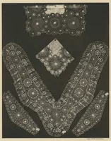 Picture 11 of 15 from Ornamentale und Kunstgewerbliche Sammelmappe : Spitzen des 16. bis 19. Jahrhunderts aus den Sammlungen des Kunstgewerbe-Museums zu Leipzig; Serie IV (1894), leaf 40