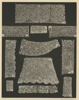 Picture 1 of 15 from Ornamentale und Kunstgewerbliche Sammelmappe : Spitzen des 16. bis 19. Jahrhunderts aus den Sammlungen des Kunstgewerbe-Museums zu Leipzig; Serie V (1894), leaf 8