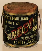 An illustration from Sample colors, paints, stains, etc., Heath & Miligan Mfg Co. (1895)