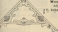 An illustration from Sash, doors, blinds, moulding and all kinds of millwork. (1904)