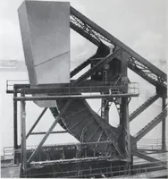 An illustration from Scherzer rolling lift bridges : their inception, development and use. (1916)