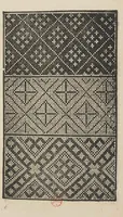 An illustration from Ein new Modelbuch auff aussnehen und porten wircken in der Laden unnd langengestell Gemert und gepessert mit 105 andern Modeln (1527)