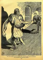 An illustration from Science Wonder Stories, Vol. 1, No. 2 (July 1929) (1929)