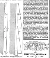 An illustration from Scientific American, Vol. 11, No. 2 (September 22, 1855) (1855)
