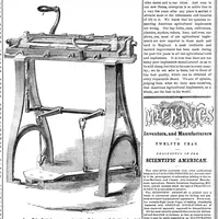 An illustration from Scientific American, Vol. 12, No. 8 (November 1, 1856) (1856)