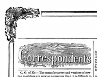 An illustration from Scientific American, Vol. 13, No. 25 (February 27, 1858) (1858)