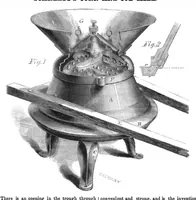 An illustration from Scientific American, Vol. 14, No. 11 (November 20, 1858) (1858)