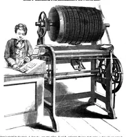 An illustration from Scientific American, Vol. 14, No. 14 (December 11, 1858) (1858)