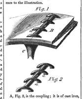 An illustration from Scientific American, Vol. 13, No. 43 (1858) (1858)