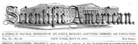 An illustration from Scientific American, Vol. 2, No. 21 (1860) (1860)
