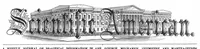 An illustration from Scientific American, Vol. 6, No. 6 (1862) (1862)