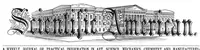 An illustration from Scientific American, Vol. 8, No. 2 (1863) (1863)