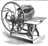 An illustration from Scientific American, Vol. 10, No. 10 (1864) (1864)