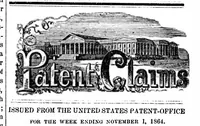 An illustration from Scientific American, Vol. 11, No. 20 (1864) (1864)