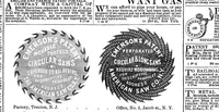 An illustration from Scientific American, Vol. 19, No. 9 (1868) (1868)
