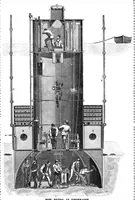 An illustration from Scientific American, Vol. 21, No. 6 (1869) (1869)