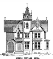 An illustration from Scientific American, Vol. 21, No. 7 (1869) (1869)