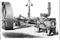 An illustration from Scientific American, Vol. 22, No. 2 (1870) (1870)