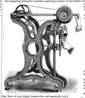 An illustration from Scientific American, Vol. 22, No. 12 (1870) (1870)