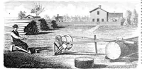 An illustration from Scientific American, Vol. 23, No. 6 (1870) (1870)
