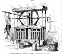 An illustration from Scientific American, Vol. 29, No. 16 (1873) (1873)