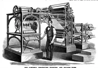 An illustration from Scientific American, Vol. 35, No. 4 (1876) (1876)