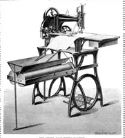 An illustration from Scientific American, Vol. 35, No. 15 (1876) (1876)