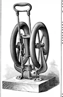An illustration from Scientific American, Vol. 35, No. 16 (1876) (1876)