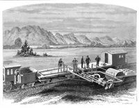 An illustration from Scientific American, Vol. 36, No. 15 (1877) (1877)