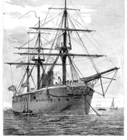 An illustration from Scientific American, Vol. 36, No. 24 (1877) (1877)